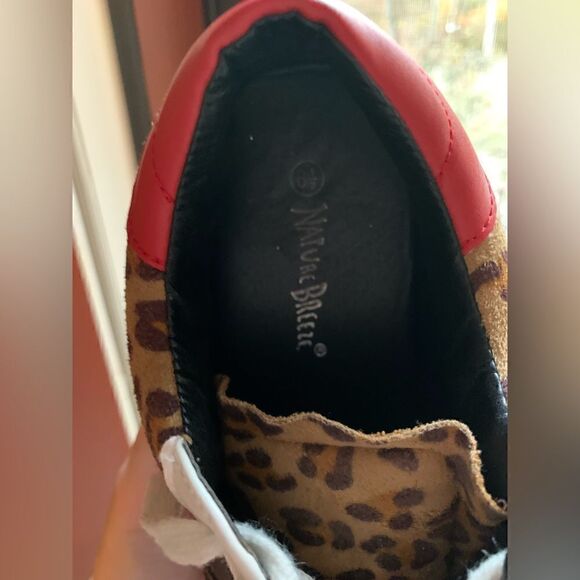 Nature Breeze Dale Leopard Print Lace Up Platform Sneaker Size 6.5 - Picture 13 of 13
